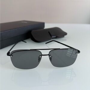 YSL Sunglasses Saint Laurent Black
